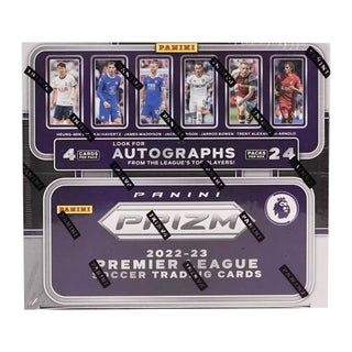 2022/23 Panini Prizm Premier League EPL Soccer Retail 24-Pack Box