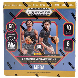 PREORDER:  2023/24 Panini Prizm Draft Picks Basketball Mega Box (INSTORE 23/10)
