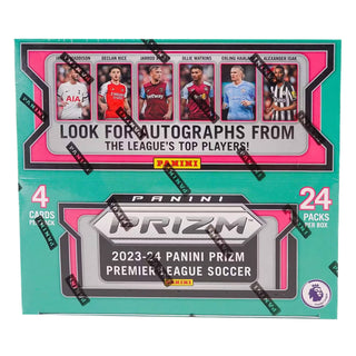 2023/24 Panini Prizm Premier League EPL Soccer Retail Box