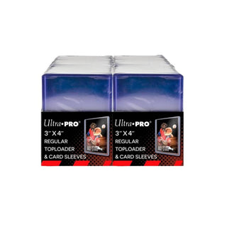 ULTRA PRO 3" x 4" Regular Toploaders & Card Sleeves 200 Pack