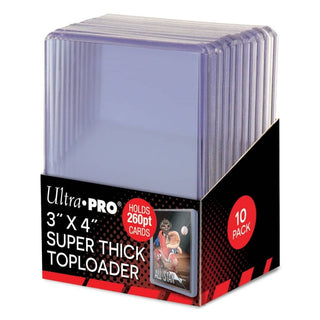 ULTRA PRO Top Loader - 3" x 4" 260pt Clear Regular