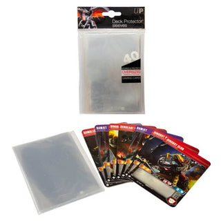 ULTRA PRO Oversized Clear Top Loading Deck Protector Sleeves 40ct