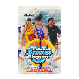 2024/25 Bowman University Chrome Basketball Hobby Box