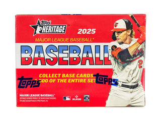 2025 Topps Heritage Baseball 8-Pack Blaster Box
