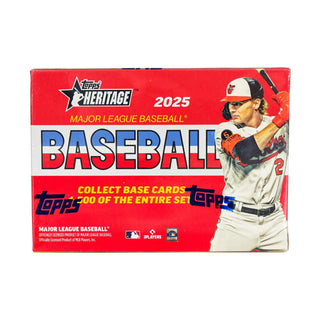2025 Topps Heritage Baseball 8-Pack Blaster Box
