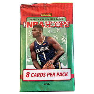 2019-20 Panini NBA Hoops Holiday Winter 8 Card Pack