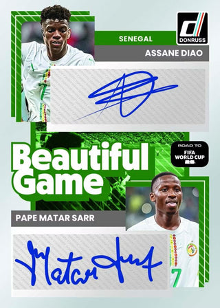 2025-26 Panini Donruss Road to World Cup Soccer Hobby Box - Backorder