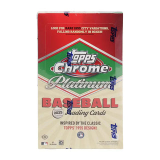 2025 Topps Chrome Platinum '55 Baseball Hobby Box