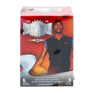 PREORDER:  2026 Upper Deck Metal Universe SE Blaster Box (23/10/26)