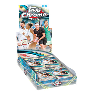 2025 Topps Chrome Tennis Hobby Box - Pre Order (Early February)