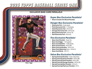 2025 Topps Series 1 Baseball 7-Pack Blaster Box