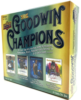 2021 Upper Deck Goodwin Champions Hobby Box