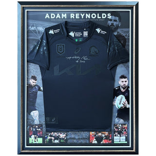 Adam Reynolds Signed 300th Game ‘Black Dog Institute’ Broncos Jersey w/ Photo Proof