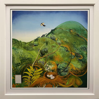 Brett Whiteley Green Mountain Licensed Print Framed