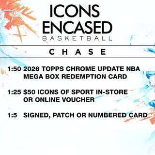 Icons Encased Basketball Mystery Box - Series 10 Value Edition