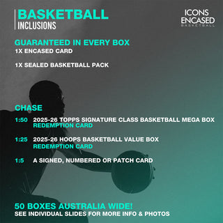 Icons Encased Basketball Mystery Box - Series 11 Value Edition