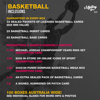 Basketball Trading Card Mystery Box Series 23