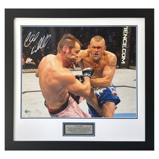 Chuck Liddell Signed 16x20" UFC Photo Framed - BAS
