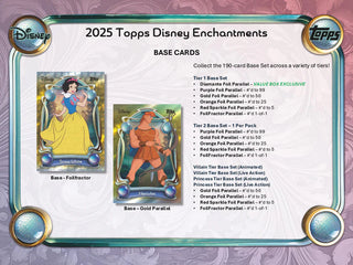 2025 Topps Disney Wonder 7-Pack Blaster Box