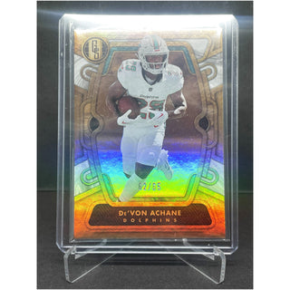 2024 Panini Gold Standard De’Von Achane White Gold 62/65