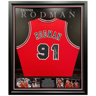Dennis Rodman Signed Chicago Bulls #91 Jersey – Beckett Authenticated