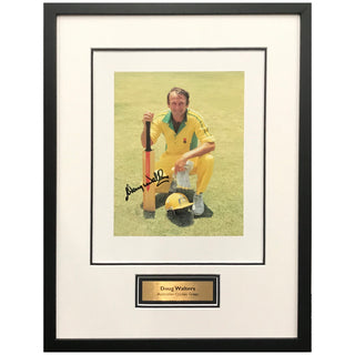 Doug Walters Signed Photo – Australian Cricket Great