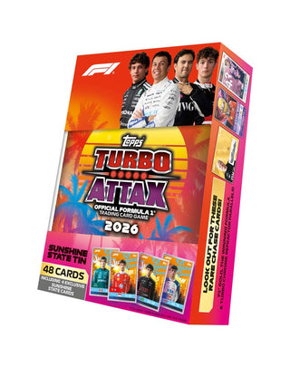 PREORDER:  F1 Topps Turbo Attax 2026 Mega Tin (ETA 30th Sept 2026)
