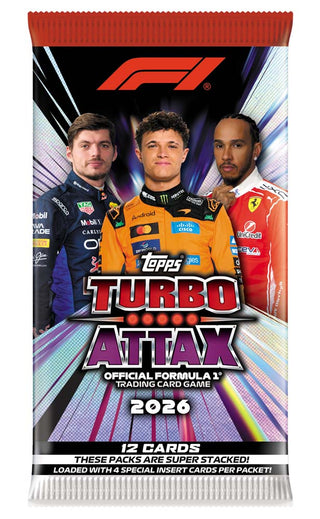 PREORDER:  F1 Topps Turbo Attax 2026 Mega Tin (ETA 30th Sept 2026)
