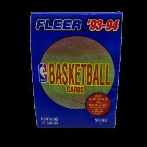 1993/94 Fleer Basketball Series 1 15 Card pack