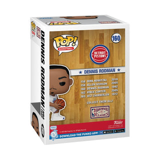NBA: Legends - Dennis Rodman (1992) Pop! Vinyl #160