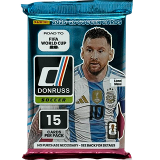 Panini Donruss 2025/2026 Road to FIFA World Cup Soccer Trading Card Blaster Pack