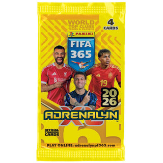 2026 Panini FIFA 365 Adrenalyn XL Soccer Trading Card Pack