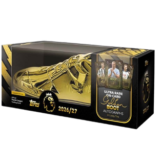 PREORDER: Topps Flagship Premier League 2027 - Golden Boot Tin (ETA Oct 2026)