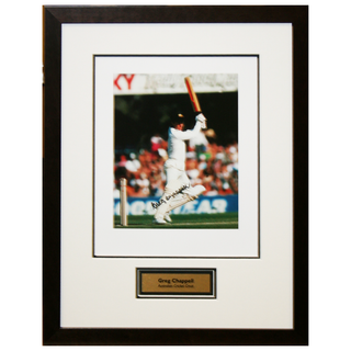 Greg Chappell Signed Photo – Australian Cricket Great