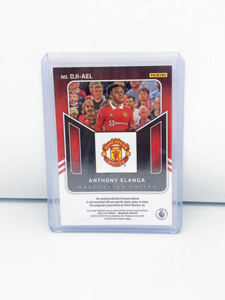 2022-23 Obsidian Anthony Elanga Manchester united Patch Auto 07/25 - DJI-AEL