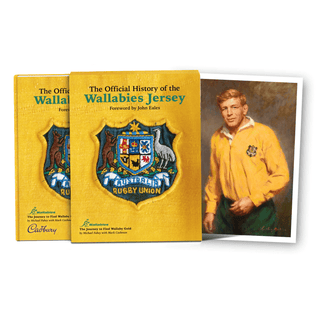 'The Official History of the Wallabies Jersey' Signed Book Collectors Edition