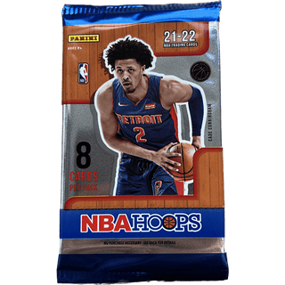 2021-22 Panini NBA Hoops Basketball Hobby 8 Card Pack