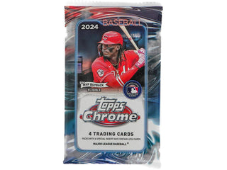 2024 Topps Chrome Baseball 7-Pack Blaster Box