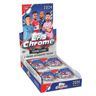 2024 Topps MLS Major League Soccer Chrome Hobby Box