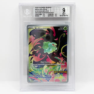2025 Pokemon Promos Mega Evolution 133/132 Bulbasaur BGS Mint 9 (B)