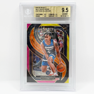 2024-25 Panini Select Rob Dillingham Multi Wave Prizm Rookie 11/20 BGS Gem Mint 9.5&nbsp;