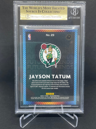 2020-21 Panini Recon Future Legends Blue Jayson Tatum 29/99 BGS 9.5 Gem Mint