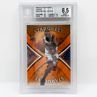 2008-09 Upper Deck Starquest Michael Jordan Copper BGS NM-MT+ 8.5