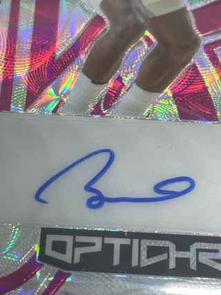 2022-23 Leaf Optichrome Kaleidoscope Bennedict Mathurin Rookie Auto 5/5 BGS 9.5 Gem Mint