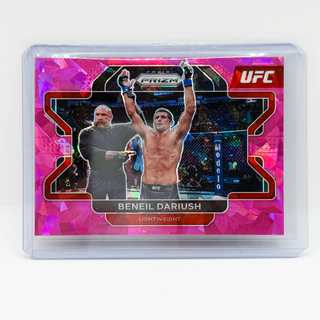 2022 Panini Prizm UFC Beneil Dariush Pink Ice - No. 27