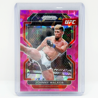 2022 Panini Prizm UFC Johnny Walker Pink Ice - No. 106