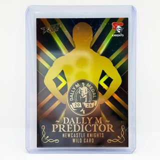 Select 2026 NRL League Heroes Dally M Predictor Gold Newcastle Knights Wild Card #145 of 270 - DPG45