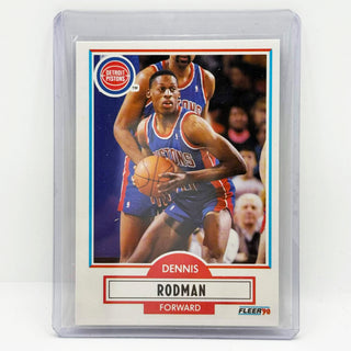 1990 Fleer Dennis Rodman - No. 59 (A)