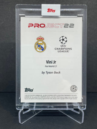 Topps Project 22 Vinicius Jr Real Madrid (Designed by Tyson Beck)