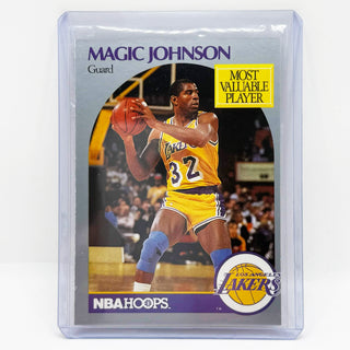 1990 NBA Hoops Magic Johnson Most Valuable Player - No. 157